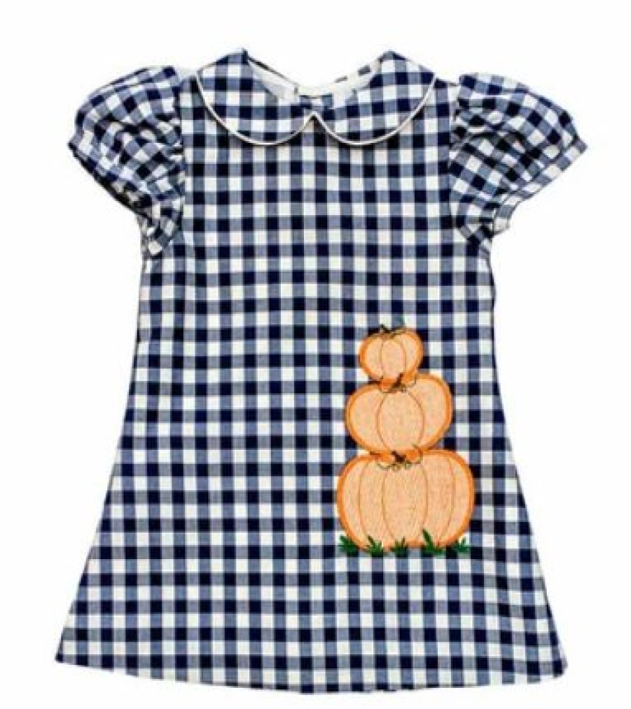 Bailey Boys | * Bailey Boys Pumpkins Girls Fiona Dress New Arrivals Blue