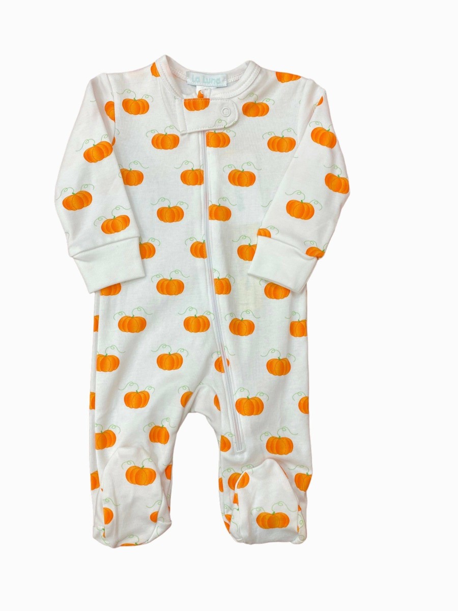 Little Boys (0-2 Years) | * La Luna Pumpkin Footie Pajama Cheap Online Whor