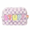 Gifts & Accessories | * Stuff Checker Faux Fur Pouch Omg Accessories New Lavn