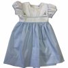 Little Girls (0-2 Years) | * Lulu Bebe Holly Embroidered Square Collar Dress Lulu-Bebe Cheap Whbl