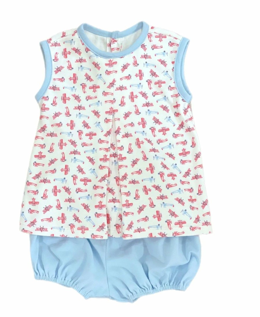 Baby Boys | * James & Lottie Rory Airplane Diaper Set James U0026 Lottie Top Selling Whrd