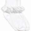 Gifts & Accessories | * Jefferies Socks Sisters Eyelet & Fancy Lace Turn Cuff Socks 2 Pair Pack Flash Sale 2Pk