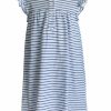 Little Girls (0-2 Years) | * Peggy Green Sleeveless Knit Button Dress Light Blue & Marine Blue Stripe High Quality Lbbl