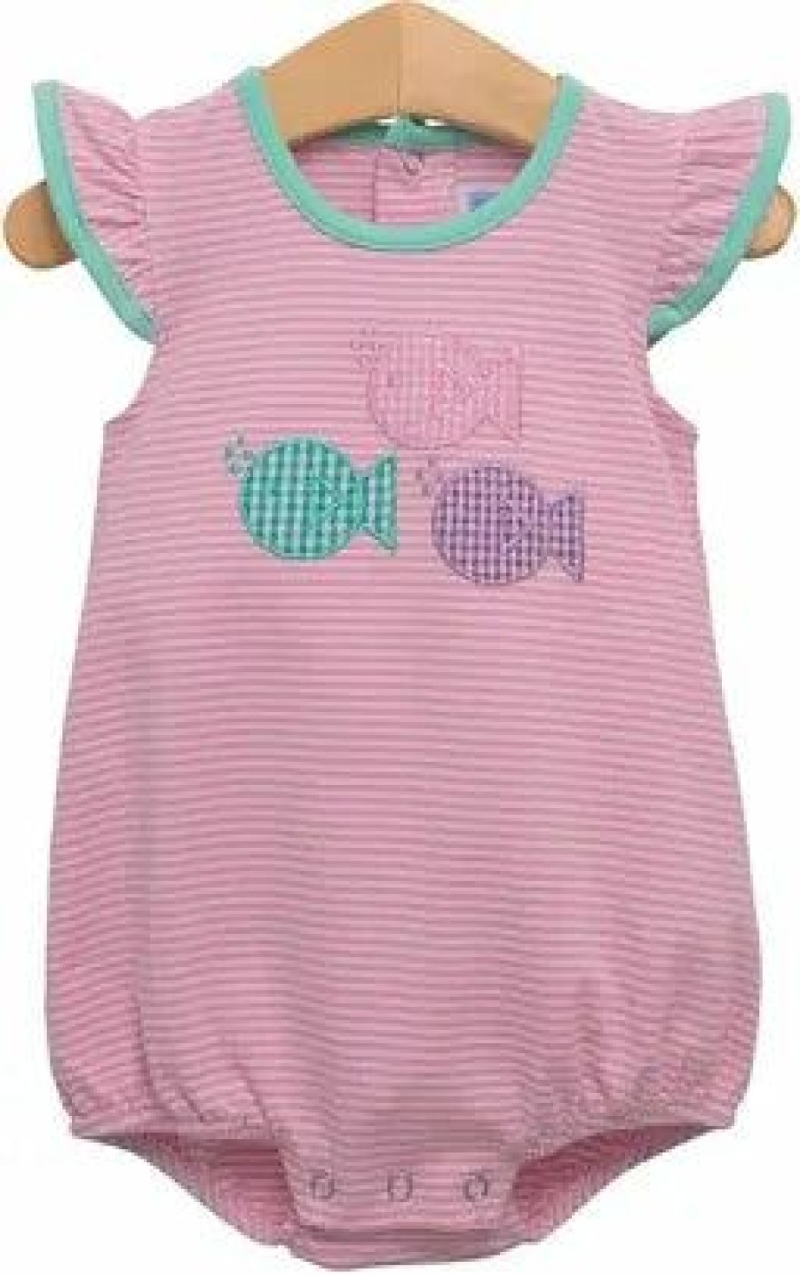 Little Girls (0-2 Years) | * Fish Trio Applique Flutter Bubble Trotter Street Kids Promotions