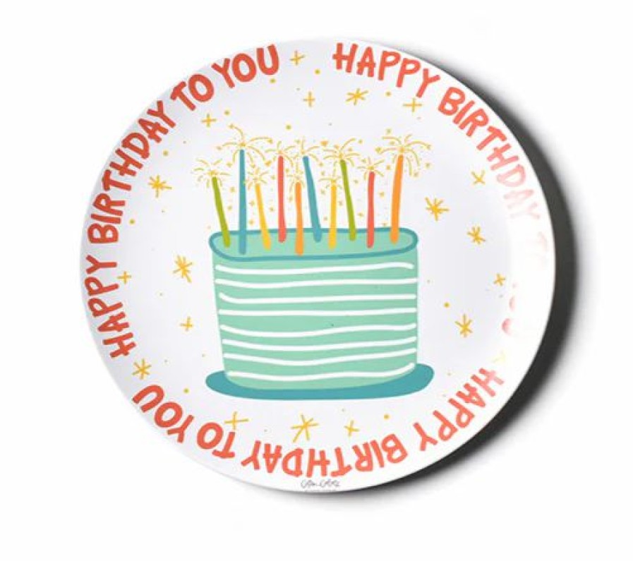 Gifts & Accessories | * Happy Birthday Dinner Plate Coton Colors Less Expensive Boy