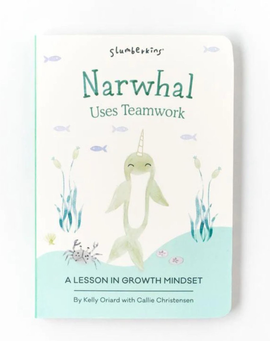 Toys | * Narwhal Lesson Growth Mindset Book Slumberkins Fashion