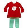 Bailey Boys | * Santa Girls Tunic Pant Set Bailey Boys Tendy Style Red