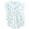 Little Girls (0-2 Years) | * La Luna Princess Ruffle Collar Bubble Best Price Wmul