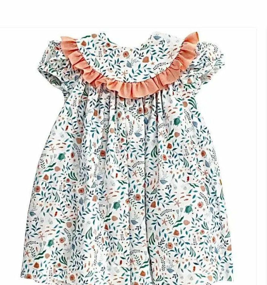 Little Girls (0-2 Years) | * Seaside Floral- Float Dress Bailey Boys Discount Online Mult