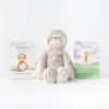 Toys | * Slumber Sloth Silken With Book Slumberkins Tendy Style Sand