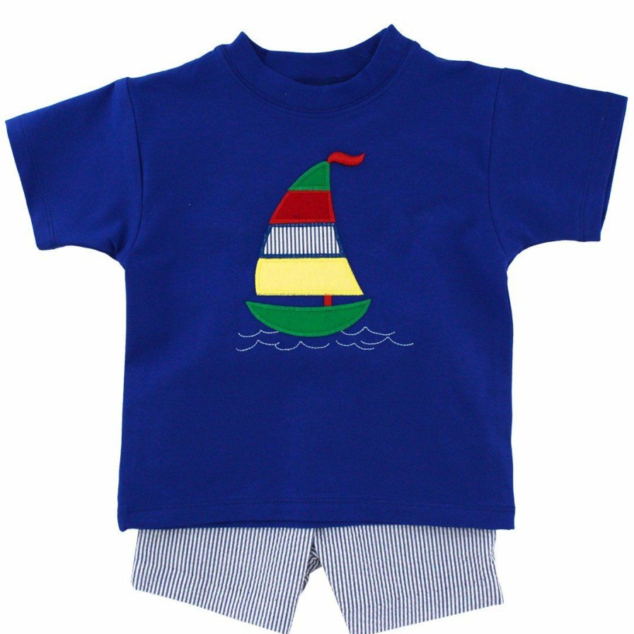 Little Boys (0-2 Years) | * Sailboat Boys Short Set Bailey Boys Classical Rybl