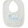 Little Boys (0-2 Years) | * Prince Worth Waiting For Bib Sugarbug'S Closet 100% Guarantee Wht