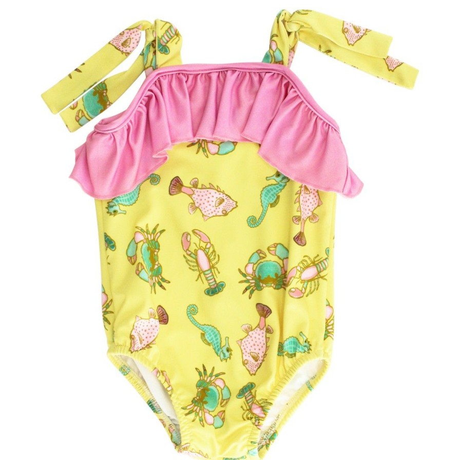 Bailey Boys | * Girls One Piece Swimsuit Sea Life Bailey Boys Less Expensive Yepk