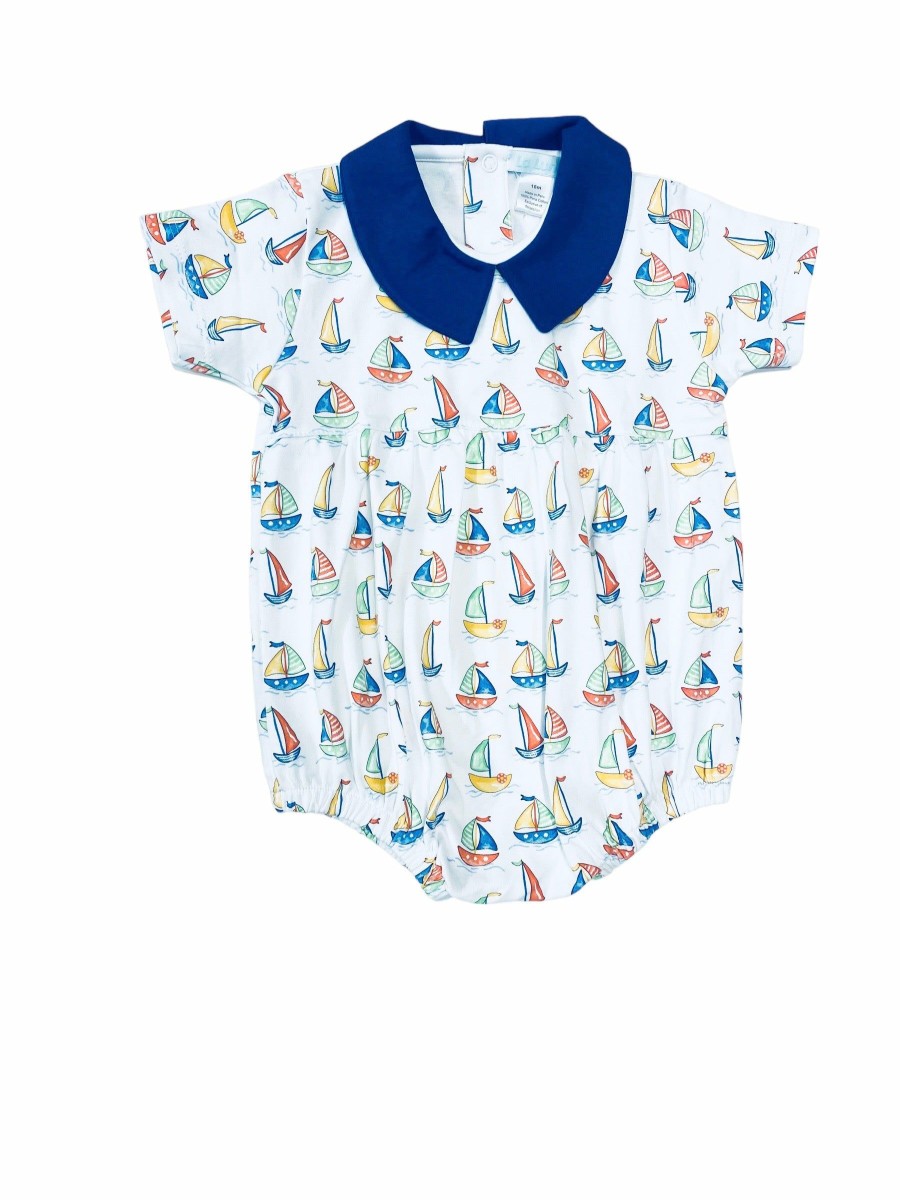 Little Boys (0-2 Years) | * La Luna Sailboat Bubble For Boys Best Sale Wmul