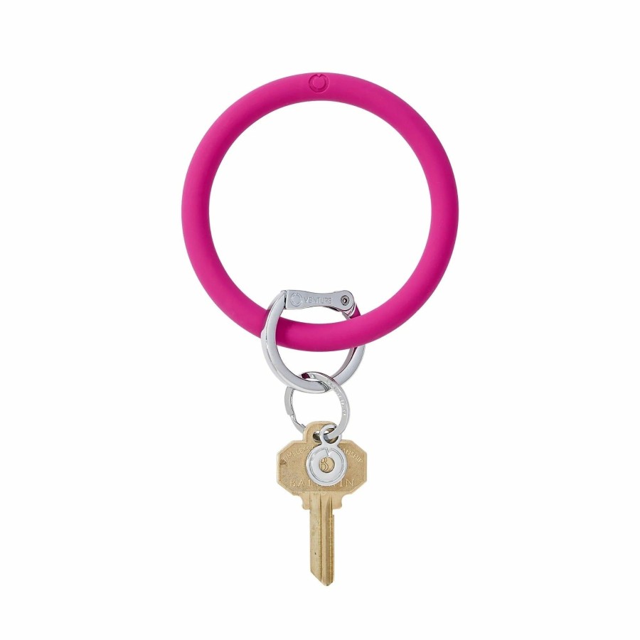 Gifts & Accessories | * Silicone Big O Key Ring I Scream Pink Oventure Discount Isp