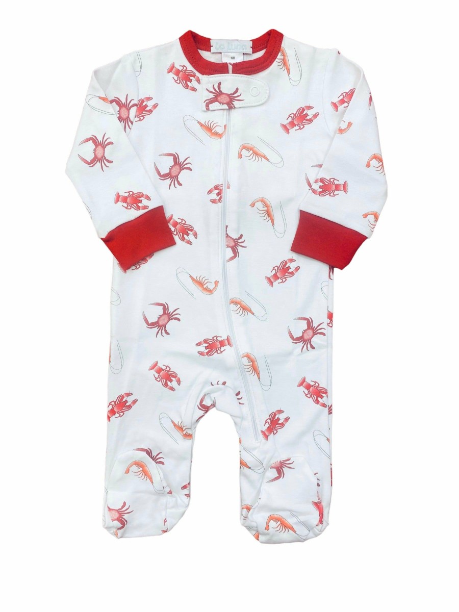 Little Boys (0-2 Years) | * La Luna Boys Seafood Footie Low Price Whrd