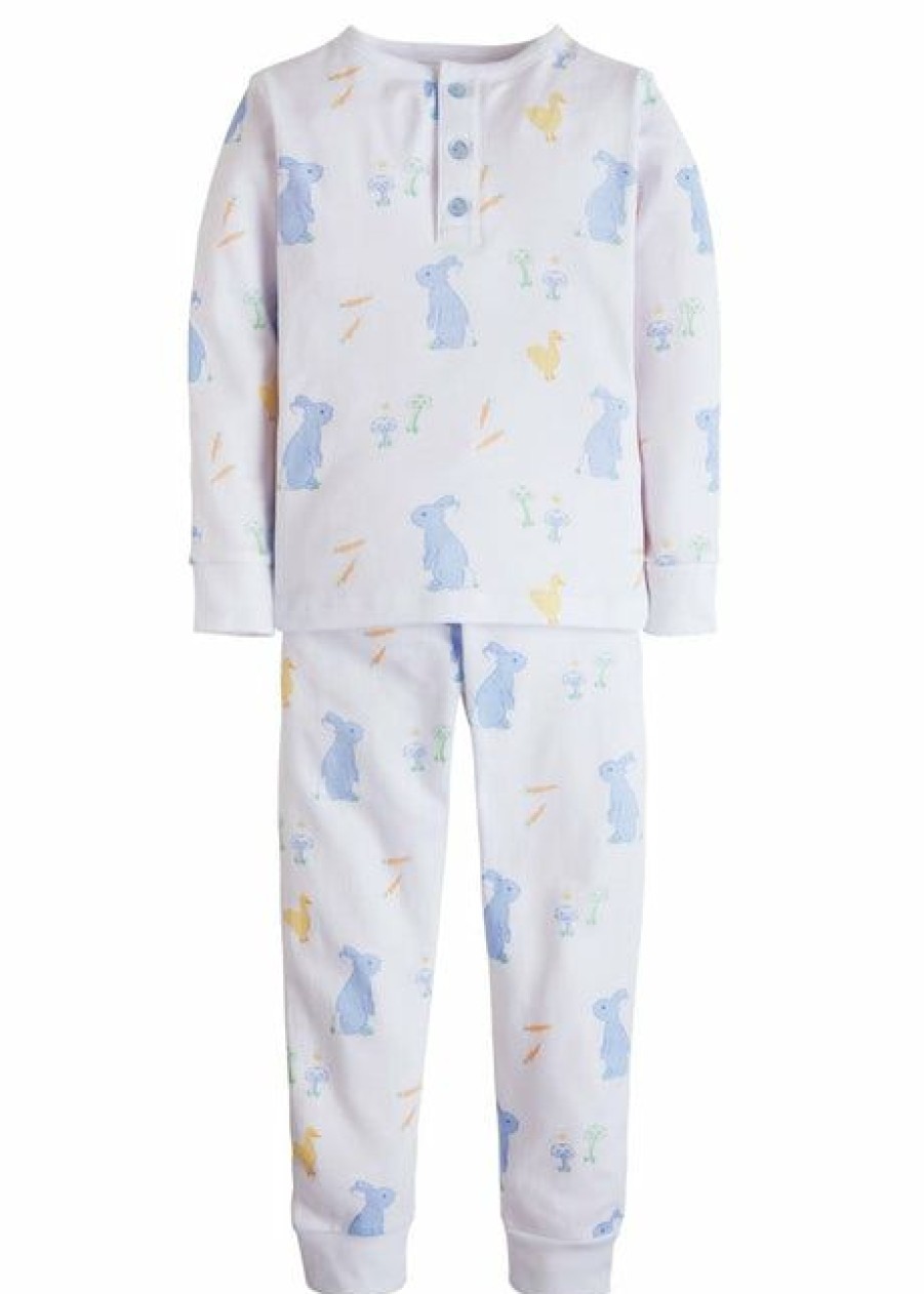 Little Boys (0-2 Years) | * Boy Printed Jammies Bunny Little English Clearance Blue