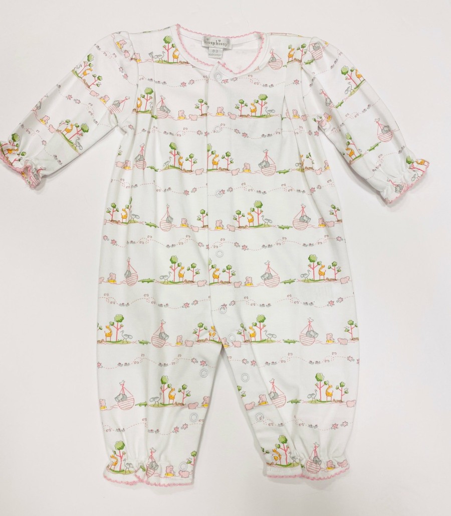 Little Girls (0-2 Years) | * Kissy Kissy Noahs Print Playsuit Kissy Kissy, Tatiana Co. Free Delivery Pink