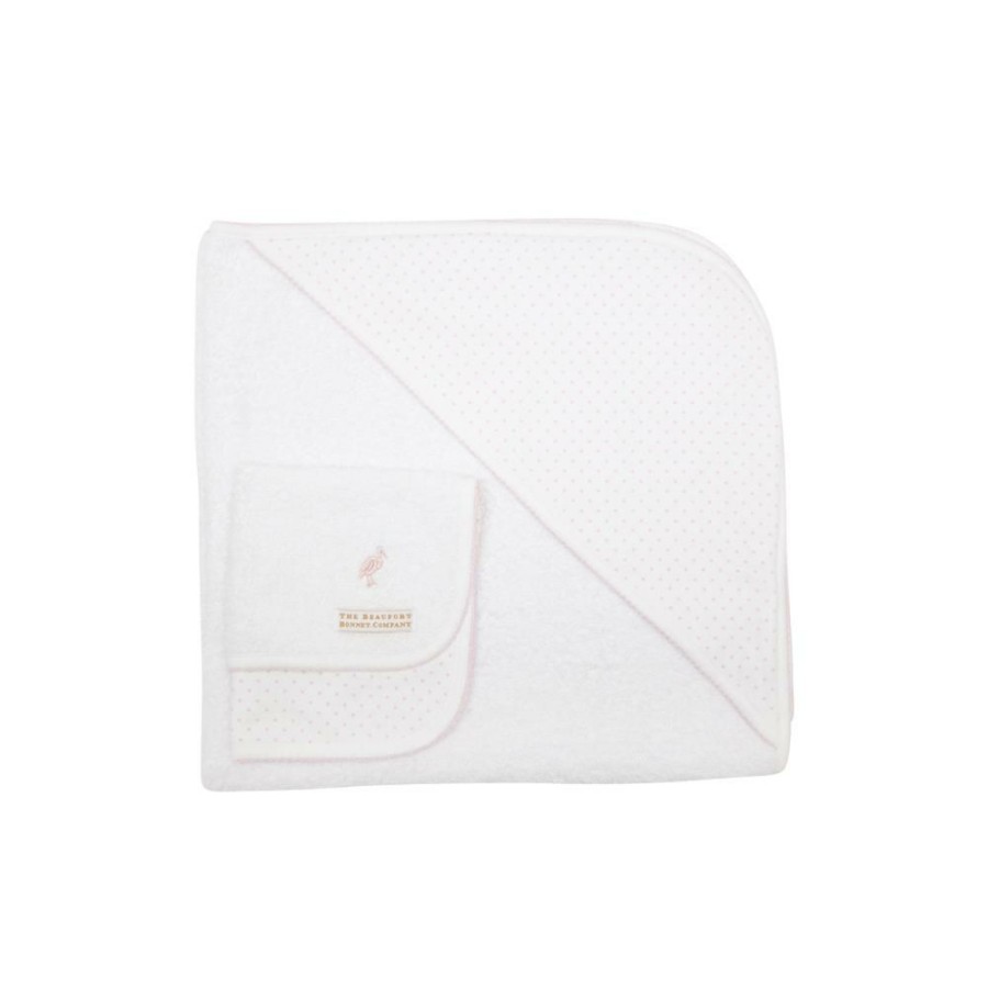 Gifts & Accessories | * Rub A Dub Gift Set Worth Avenue White With Palm Beach Pink Micro Dot The Beaufort Bonnet Co Cheaper