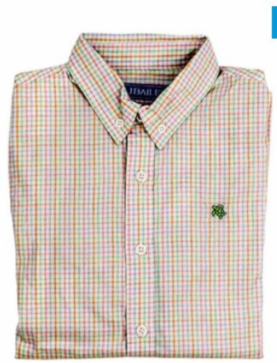 Bailey Boys | * Bailey Boys Roscoe Button Down Shirt Easter Basket Special Mult