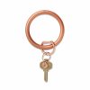 Gifts & Accessories | * Silicone Big O Key Ring Solid Rose Gold Oventure Attractive Srg