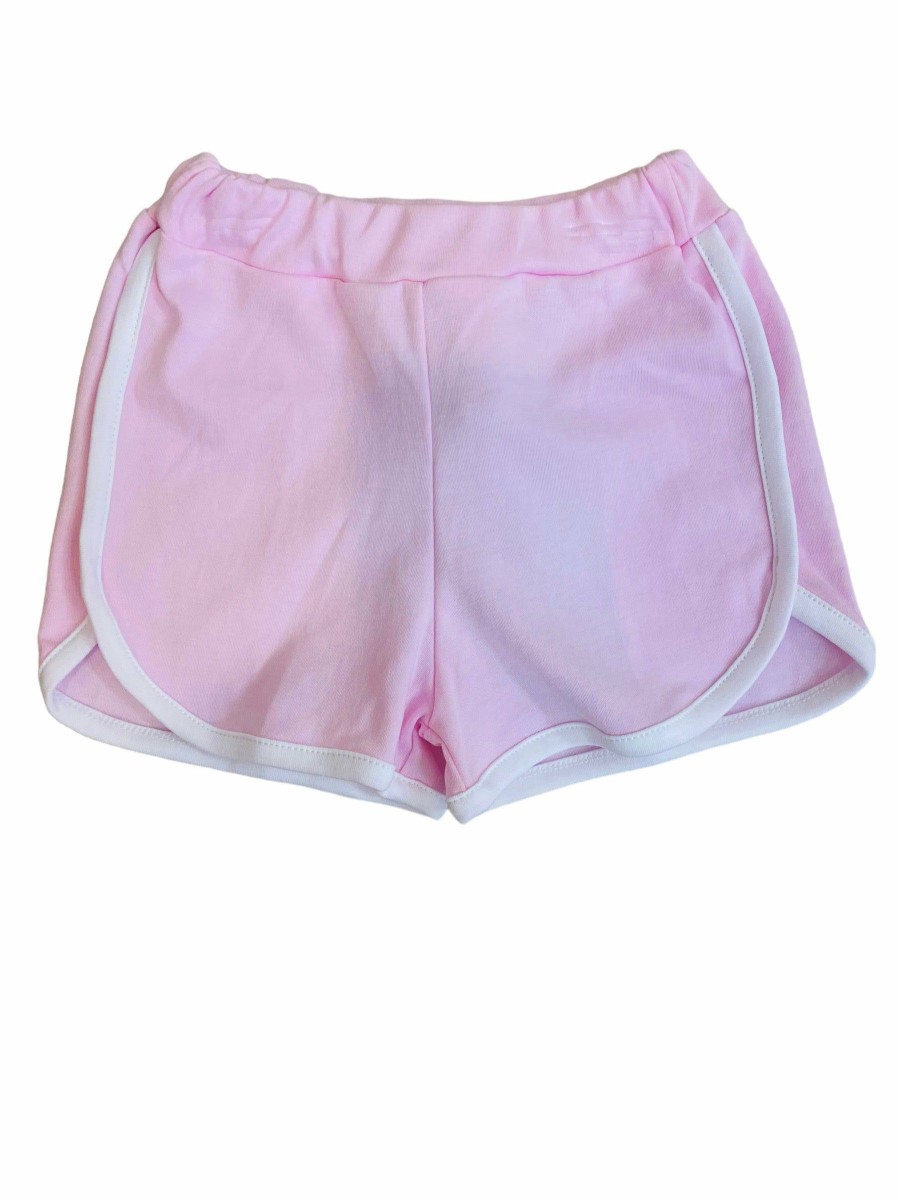 Little Girls (0-2 Years) | * Light Pink Athletic Shorts La Luna Online Discount Lpnk