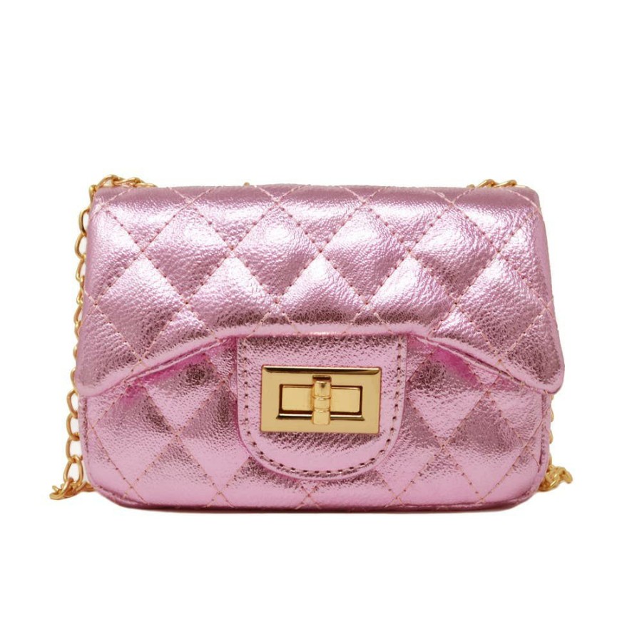 Gifts & Accessories | * Metallic Classic Mini Handbag- Lilac Tiny Treats And Zomi Gems Large Choice Lilc