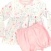 Little Girls (0-2 Years) | * James & Lottie Evie Long Sleeve Ballet Bloomer Set James U0026 Lottie Fashion