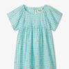 Little Girls (0-2 Years) | * Butterfly Gingham Woven Dress Hatley Usa Inc Bestsellers Blue