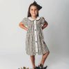 Little Girls (0-2 Years) | * Saints Football Molly Fleur De Lis Dress Lulu-Bebe Top Sellers Bkgd