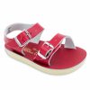 Boys Shoes | * Sea Wees Sandal Hoy Shoe, Salt Water Fashionable Red