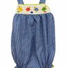 Little Girls (0-2 Years) | * Lulu Bebe Turtle Smocked Girl Bubble Lulu-Bebe Clearance Sale Blue