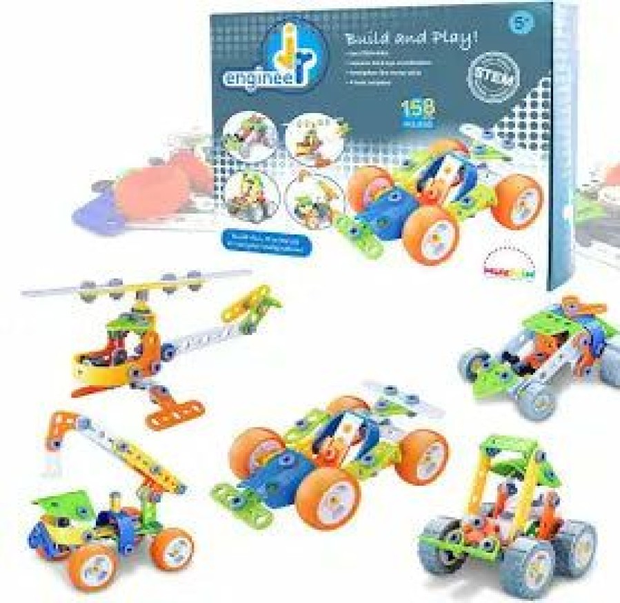 Gifts & Accessories | * Jr Engineer Car Building Blocks Mukikim Fire Sale 158