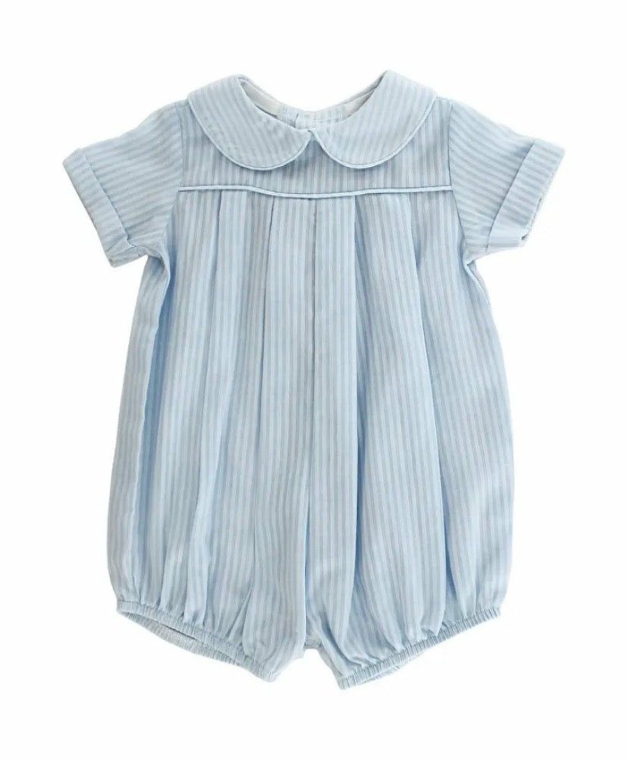 Baby Boys | * Light Stripe- Dressy Bub Short Bailey Boys Outlet Sale Sky