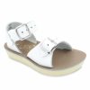 Boys Shoes | * Surfer Sandal Hoy Shoe, Salt Water Discount Store Wht