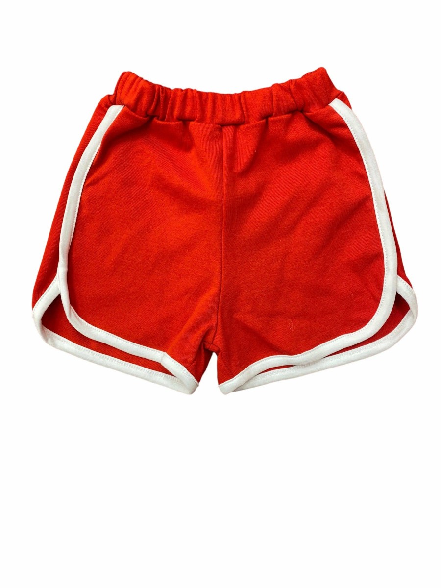 Little Girls (0-2 Years) | * Athletic Shorts La Luna Exclusive Design Red