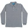 Bailey Boys | * Harry Long Sleeve Polo Navy/White Stripe Bailey Boys Wholesale Nvwh