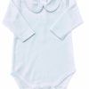 Little Girls (0-2 Years) | * La Luna Collared Knit Onesie (Girl) Exquisite Gifts Wht