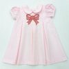 Little Girls (0-2 Years) | * Lulu Bebe Dana Pintuck Bow Dress Lulu-Bebe Discount Pkrd