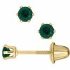 Gifts & Accessories | * Emerald Earrings Kiddie Kraft Best Price Emrd