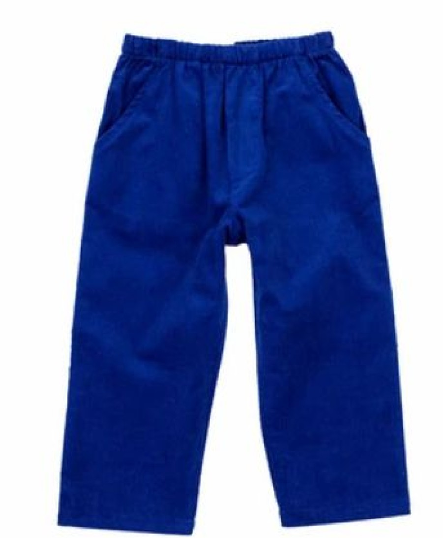 Little Boys (0-2 Years) | * Bailey Boys Royal Corduroy Boys Elastic Waist Pant Clearance Royl