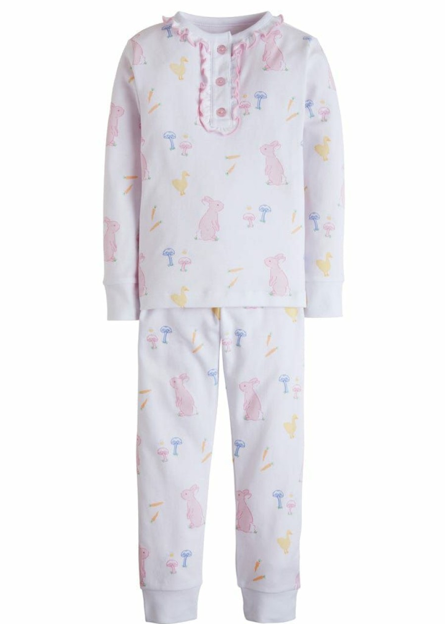 Little Girls (0-2 Years) | * Girl Printed Jammies Bunny Little English Crazy Deals Pink