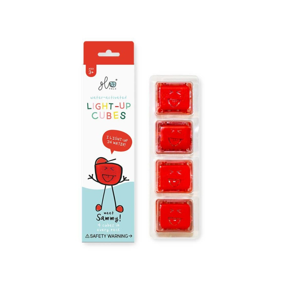 Gifts & Accessories | * Glo Pals Light-Up Cubes Sammy Original Red