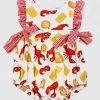 Little Girls (0-2 Years) | * Ellie Crawfish Bubble With Ruffle Me-Me Discount Online Mult