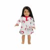 Gifts & Accessories | * Dolly'S Nightingale Nightgown Keeping Spirits Bright With Richmond Red The Beaufort Bonnet Co Official