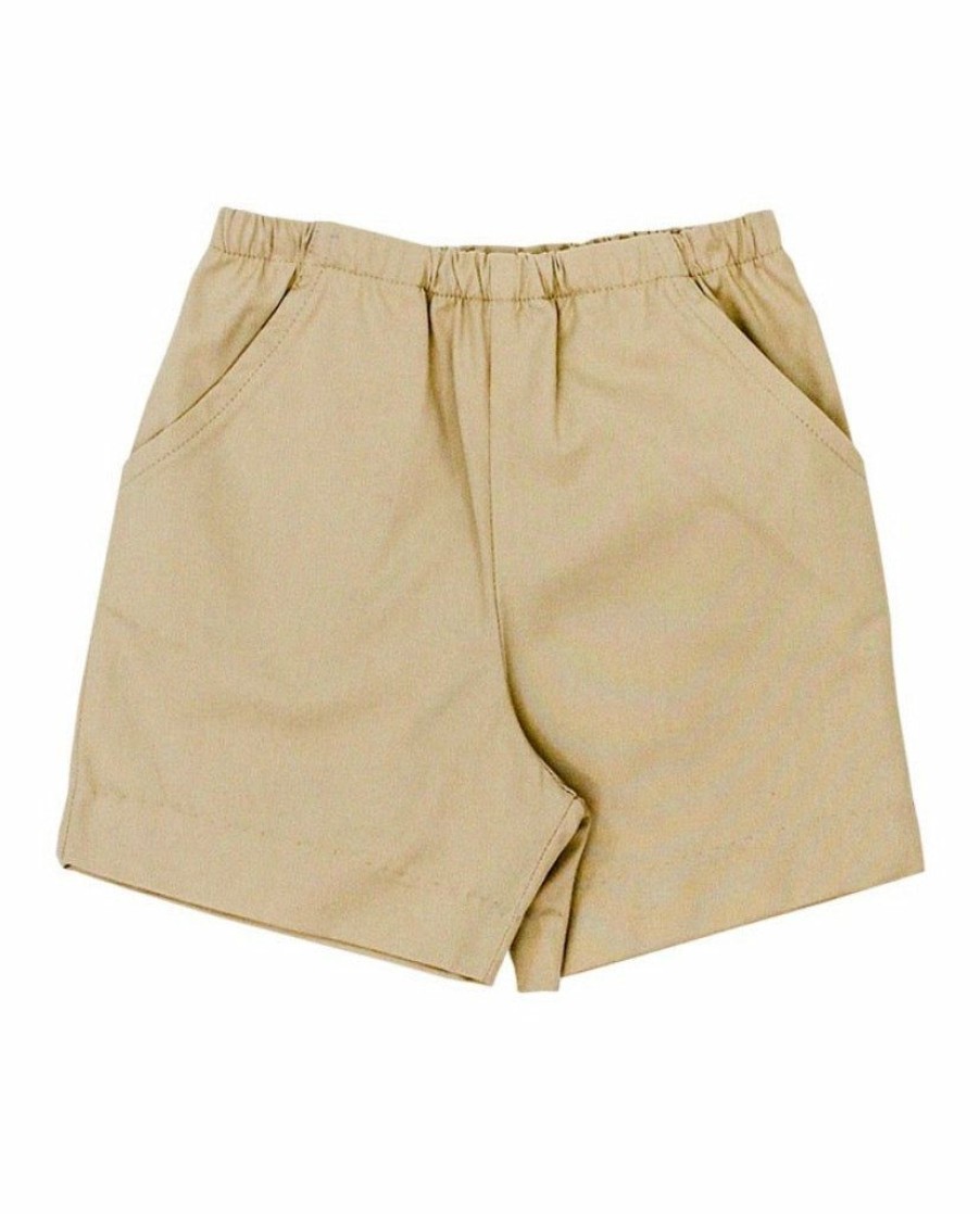 Little Boys (0-2 Years) | * Bailey Boys Twill Elastic Waist Shorts I Free Delivery Khak