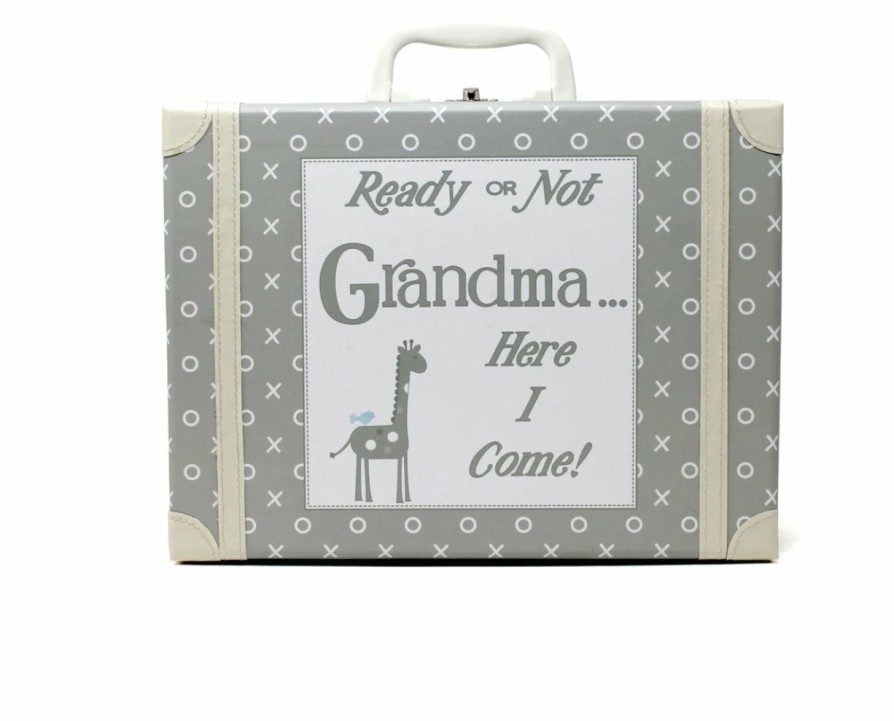 Gifts & Accessories | * Going To Grandmas Suitcase Child To Cherish Cheap Online Grey